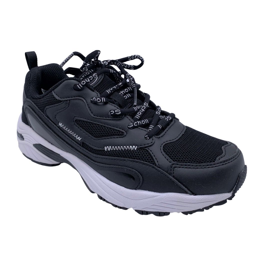 Scholl Sprinter Snap Walking Shoes - Black