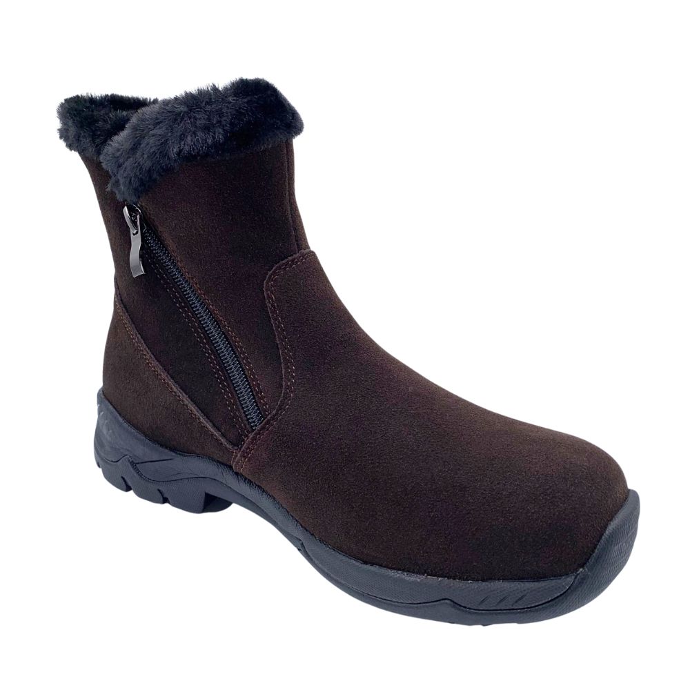 Eskimo OLARA women's studded shoe - Dark brown