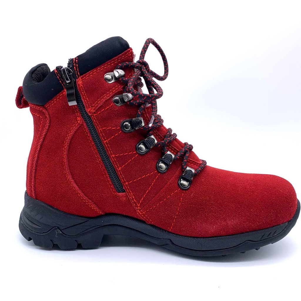 Eskimo studded boot Goldy - Red